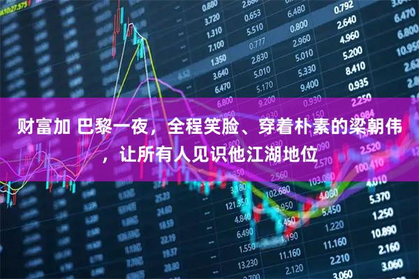 财富加 巴黎一夜，全程笑脸、穿着朴素的梁朝伟，让所有人见识他江湖地位